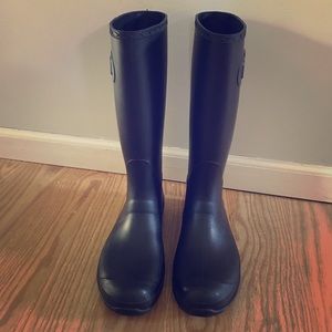 Matt Black Rain Boots 🌦☔️